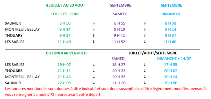 horaires train 2026